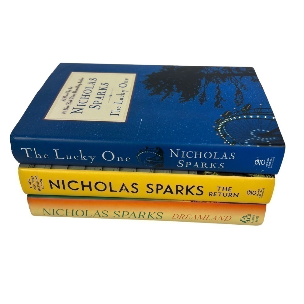 Nicholas Sparks Books/Novels Lot/3 Hardcover W/Dust Jackets Family Life/Romance - Picture 5 of 10